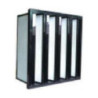 V Shape Panel Filter Without Clapboard