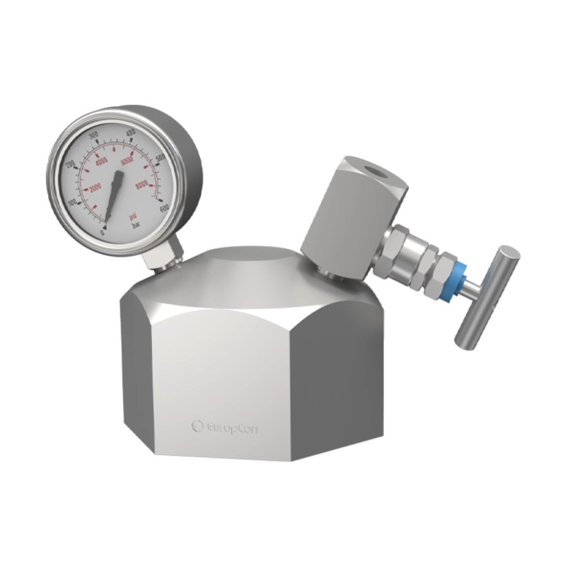 EuropCorr Hydraulic Pressure Retaining Cover for Coupon