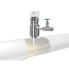 EuropCorr Mechanical Tee Access Fitting for Injection & Sampling