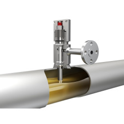 EuropCorr Mechanical Tee Access Fitting for Injection & Sampling