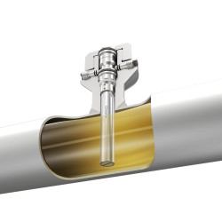 EuropCorr Flush LPR Probe, Two Electrodes