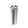 EuropCorr Flush LPR Probe, Three Electrodes