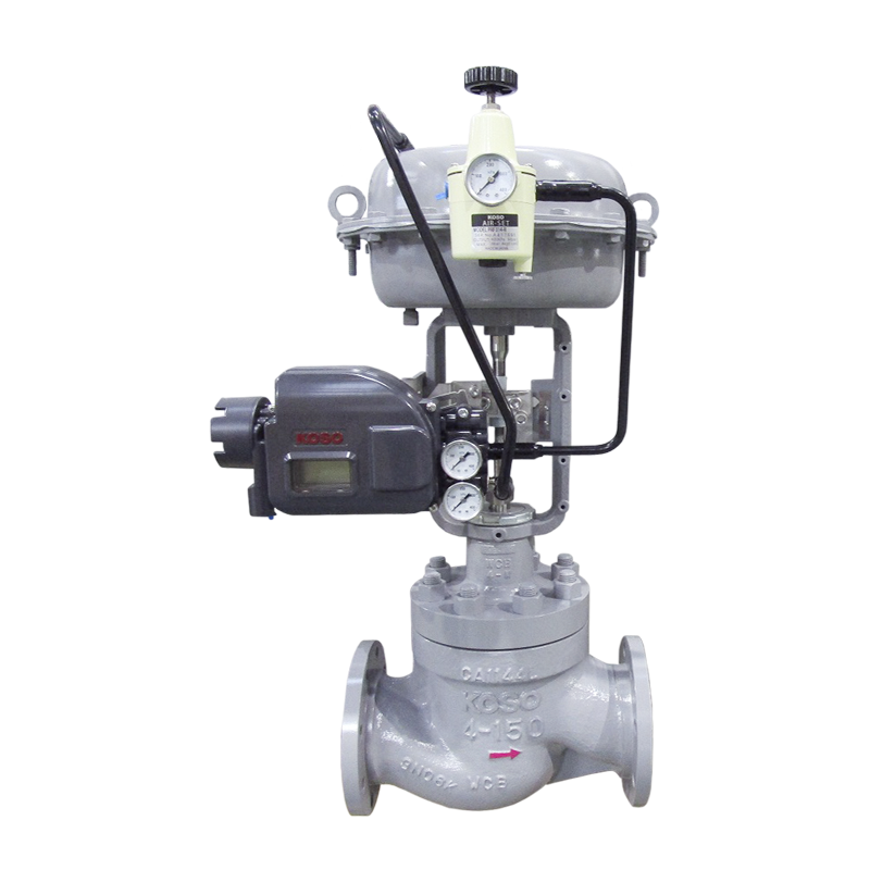KOSO 501T top guided control valve with 5200LA diaphragm actuator
