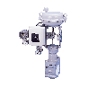 KOSO 500R PTFE Lined Acid Resistant Globe Control Valve