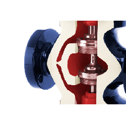 KOSO Kent Introl Series 20 Double Seated Globe Control Valve