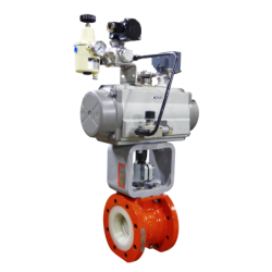 KOSO 301R PVDF Acid Resistant Ball Valve