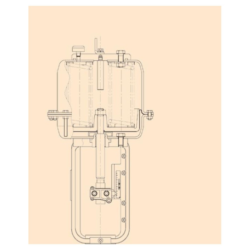 KOSO 5300LA High Power Linear Diaphragm Actuator