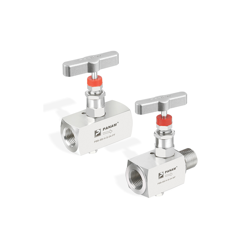 PANAM Needle Valve SB Series (Square Body  up to 10 000 psi)