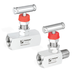 PANAM Mini Needle Valve (1/4"  up to 6 000 psi)