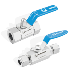 PANAM Ball Valve HB Series (Two-Piece Hex Body  6 000 / 10 000 psi)