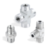 PANAM High Pressure Pipe Fittings (NPT  BSPP  37° JIC  up to 15 000 psi)