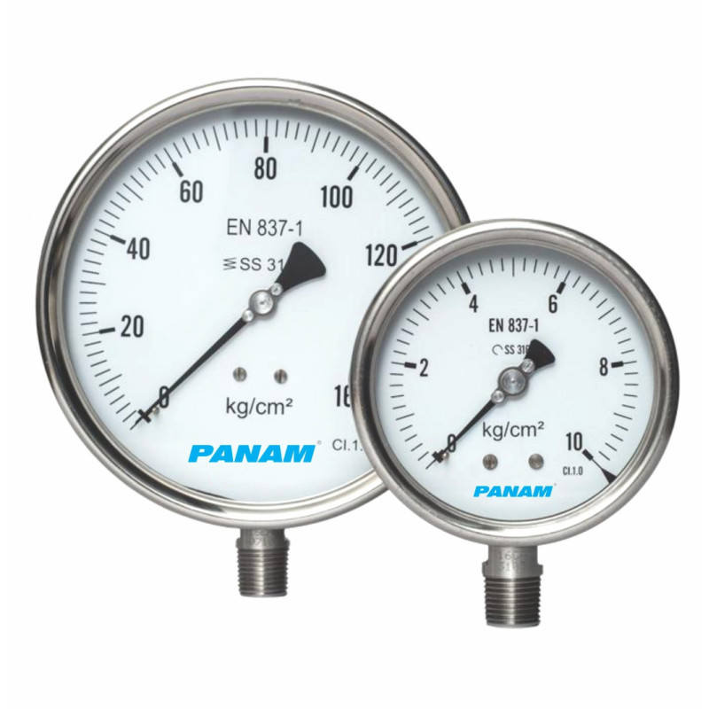 PANAM Bellow Differential Pressure Gauge PD100