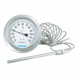 PANAM All Stainless Steel Gas Actuated Thermometer PGTS (Rigid Stem or Capillary) view 2