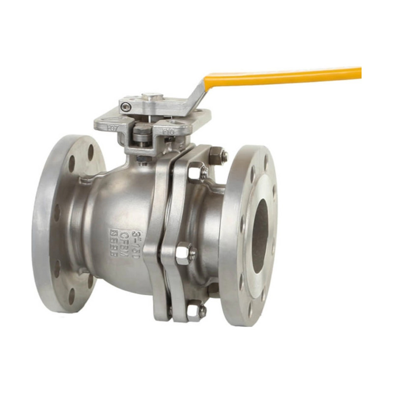 2-PC Flanged Ball Valve with ISO 5211 Pad