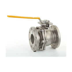 2-PC Flanged Ball Valve with ISO 5211 Pad