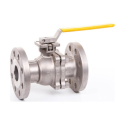 2-PC Flanged Ball Valve with ISO 5211 Pad
