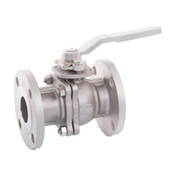 2-PC Flanged Ball Valve with ISO 5211 Pad
