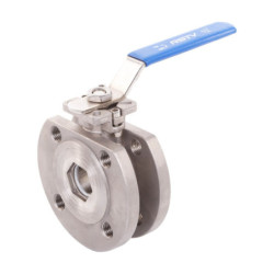 Wafer Type Ball Valve with ISO 5211 Pad