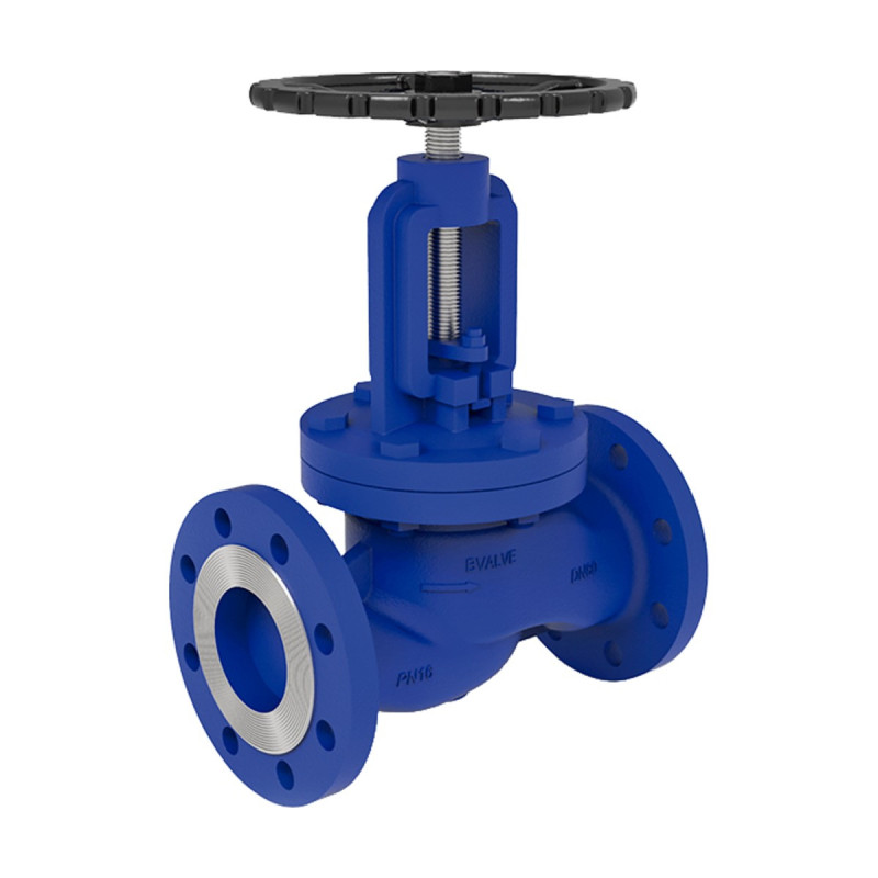 BVALVE gland packing globe valve BV25060 PN16 cast iron