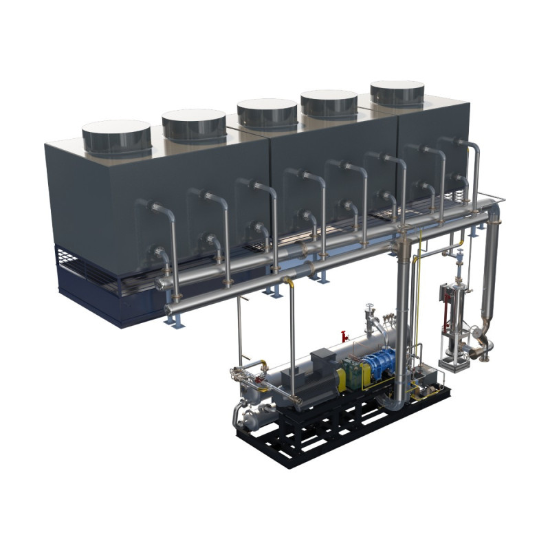 COLOSSUS ORC Low Temperature Waste Heat Screw Generator Set
