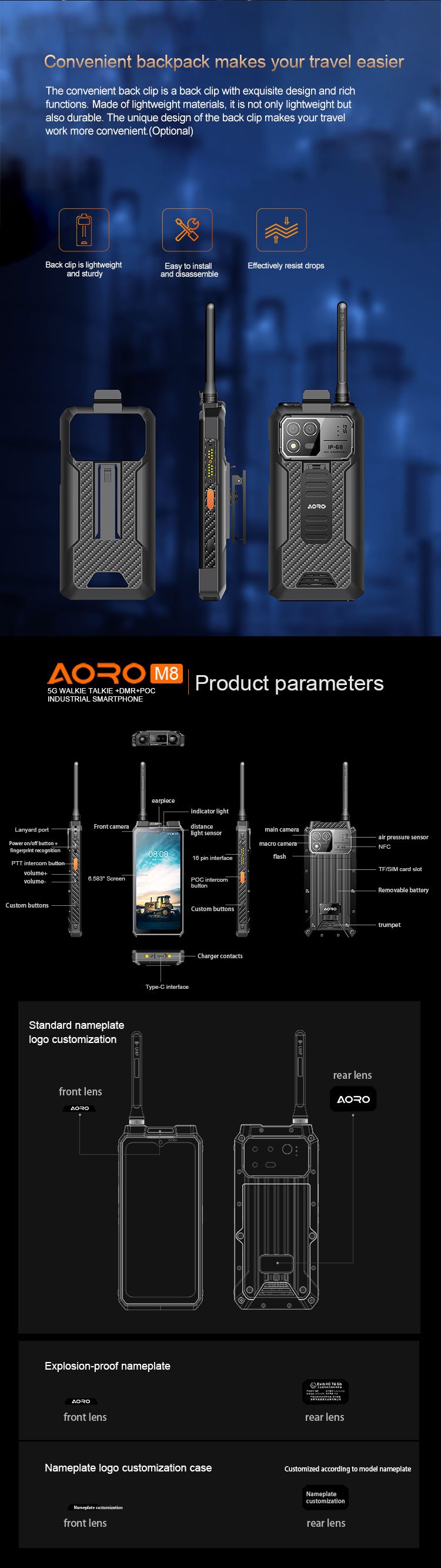 AORO ATEX M8-5G