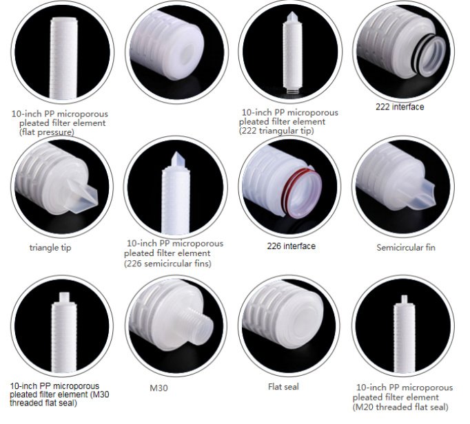 PP Microporous Folding Filter Element